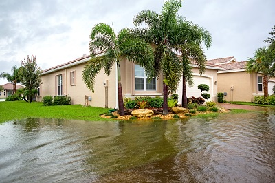 town flooded